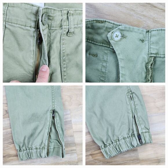 ☔️🔹️Cabi Olive Compass Midrise Traveler Jogger Pants Size Size 4 - Picture 11 of 15